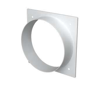 ZERNBERG 650-1 Настенная пластина 150*150 с фланцем d=120 мм